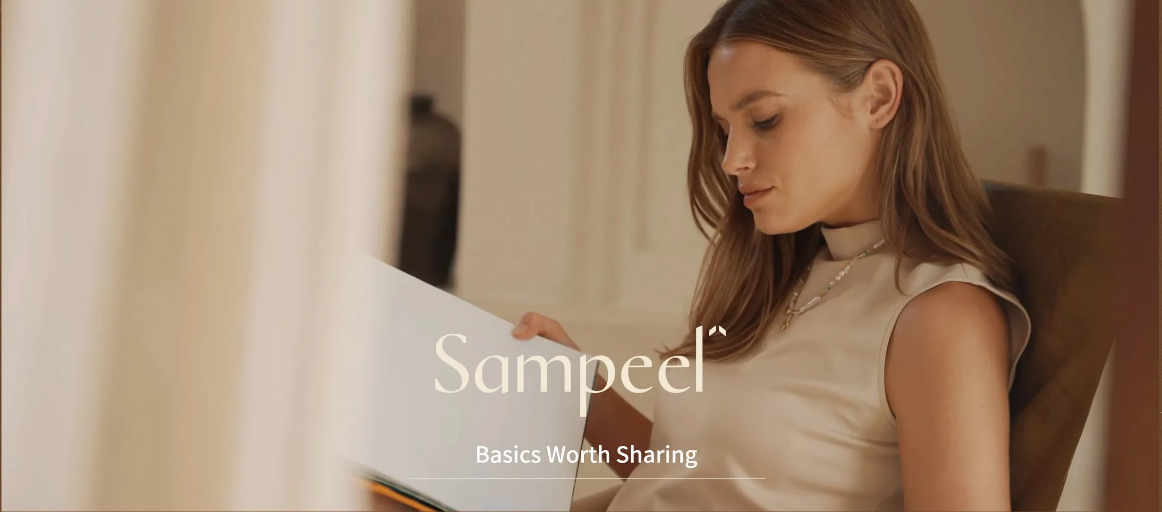 Sampeel clothing video background 